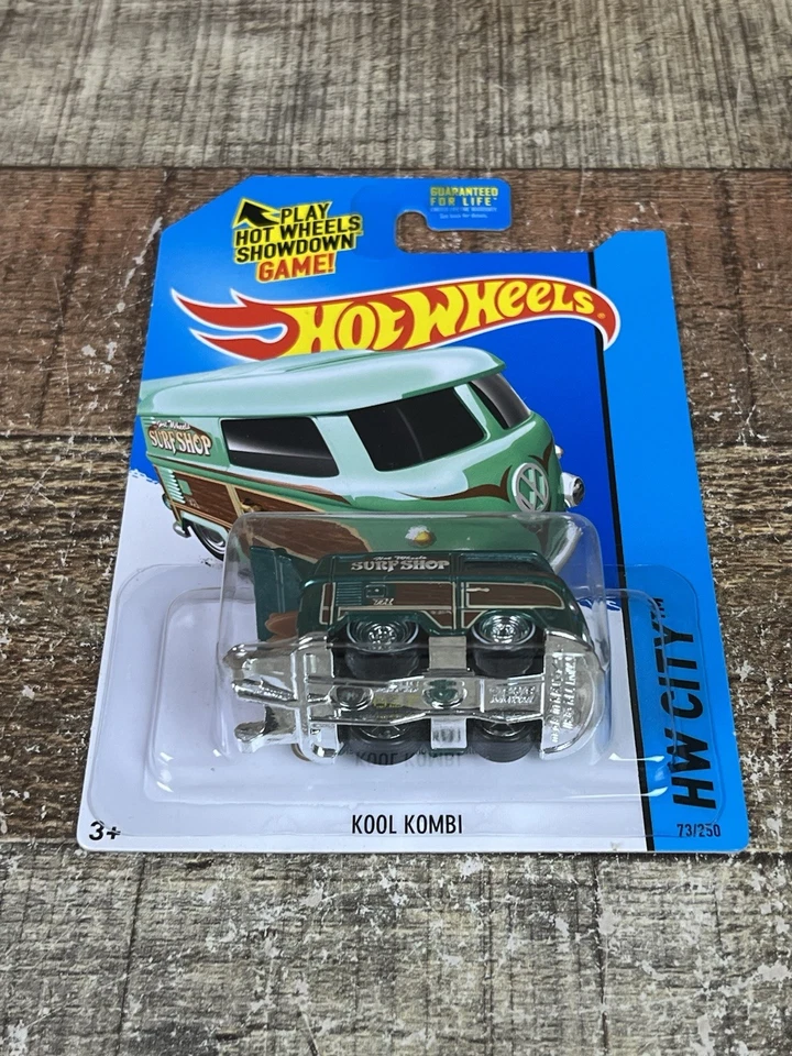 Hot Wheels 2015 Super Treasure Hunt Kool Kombi Surf Shop with Protector - VHTF - Image 2 of 4