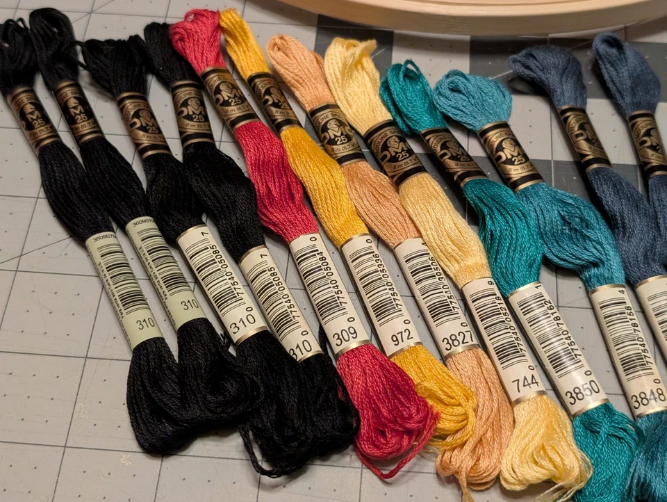 July 2025 $49.99 HAND EMBROIDERY Mega Bundle by An Abstract Atelier - DMC !WOW! - Image 4 of 4