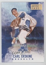 2017 Panini Diamond Kings Artist's Proof Gold 43/99 Carl Erskine #6 0a4r