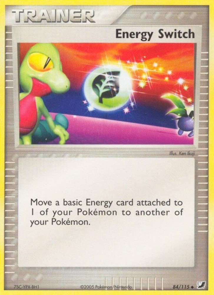 Pokemon Energy Switch UF EX Unseen Forces 84/115 LP U EN