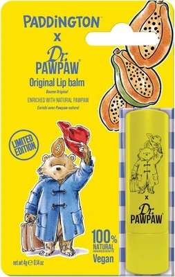 DR. PAWPAW ORIGINAL BALM Dr.PAWPAW x Paddington Original Lip Balm (4g), Award-Winning Hydrating 4g