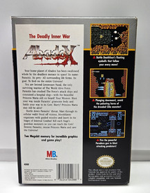 Abadox The Deadly Inner War NES Nintendo Oval SOQ REV-A 1990 Tested