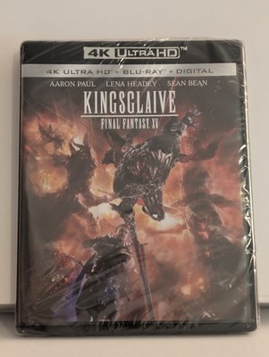 Brand New Sealed Kingsglaive: Final Fantasy XV (4K / Blu-ray + Digital)