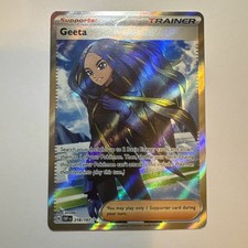Geeta Ultra Rare SV03: Obsidian Flames 218/197