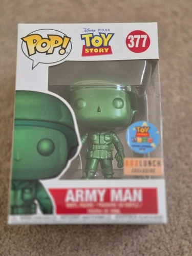 Funko Pop Disney Pixar Toy Story Army Man Vinyl Figure 377 Box Lunch Exclusive