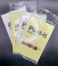 RARE Post-it Notes, 661 GRID LINES, 4x6" ~ 15 sheets / pkg ~ 60 Sheets TOTAL