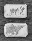 1 oz 0.999 Silver Bars - Lot of 2 - Indian Chief/Phoenix & Prospector/Donkey