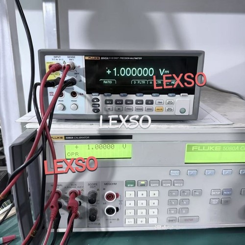 1 Stück Fluke 8845A Digital Multimeter 6,5-stelliges Präzisionsmultimeter /$ - Bild 6 von 9