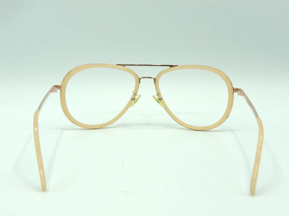 Marcos de gafas de sol Banana Republic Drew S 0DQ6 JQ dorado crema 58 16 140 Foto 4 de 4