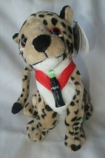Coca-Cola Bean Bag International Collection  Heeta the Cheetah  Namibia  Set 4