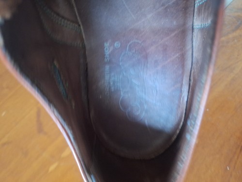 Florsheim Imperial Men's Dress Shoes Sz 10 Whiskey Brown Leather Wing Tip - Bild 23 von 23