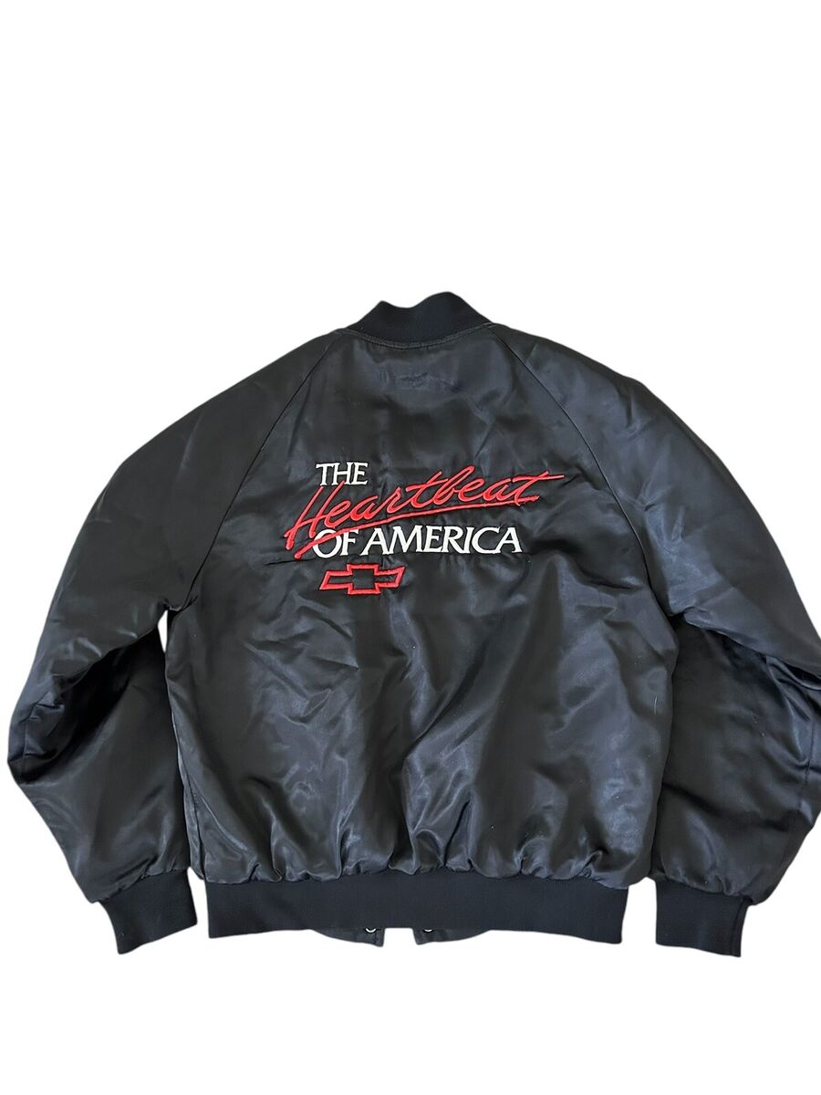 Vintage Chevrolet Racing Jacket Truck Car Chevy Nylon Snap Vintage Chevrolet Racing Jacket Truck Car Chevy Nylon Snap