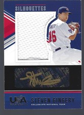 2018 USA Stars & Stripes Black Gold Signature Jerseys #22 Steven Gingery 47/88 