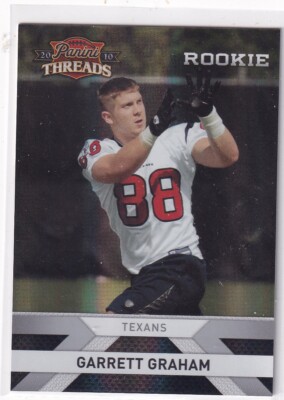 2010 Panini Threads #233 Garrett Graham Silver Holofoil Excellent