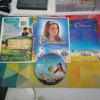 Ella Enchanted (DVD, 2004) w/ Special Features. Anne Hathaway - COMPLETE! VG+