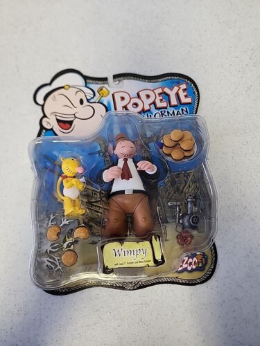 Mezco - Popeye - Wimpy with Jeep, Burgers and Meat Grinder 5" Action Fig. Sealed - Picture 1 of 7