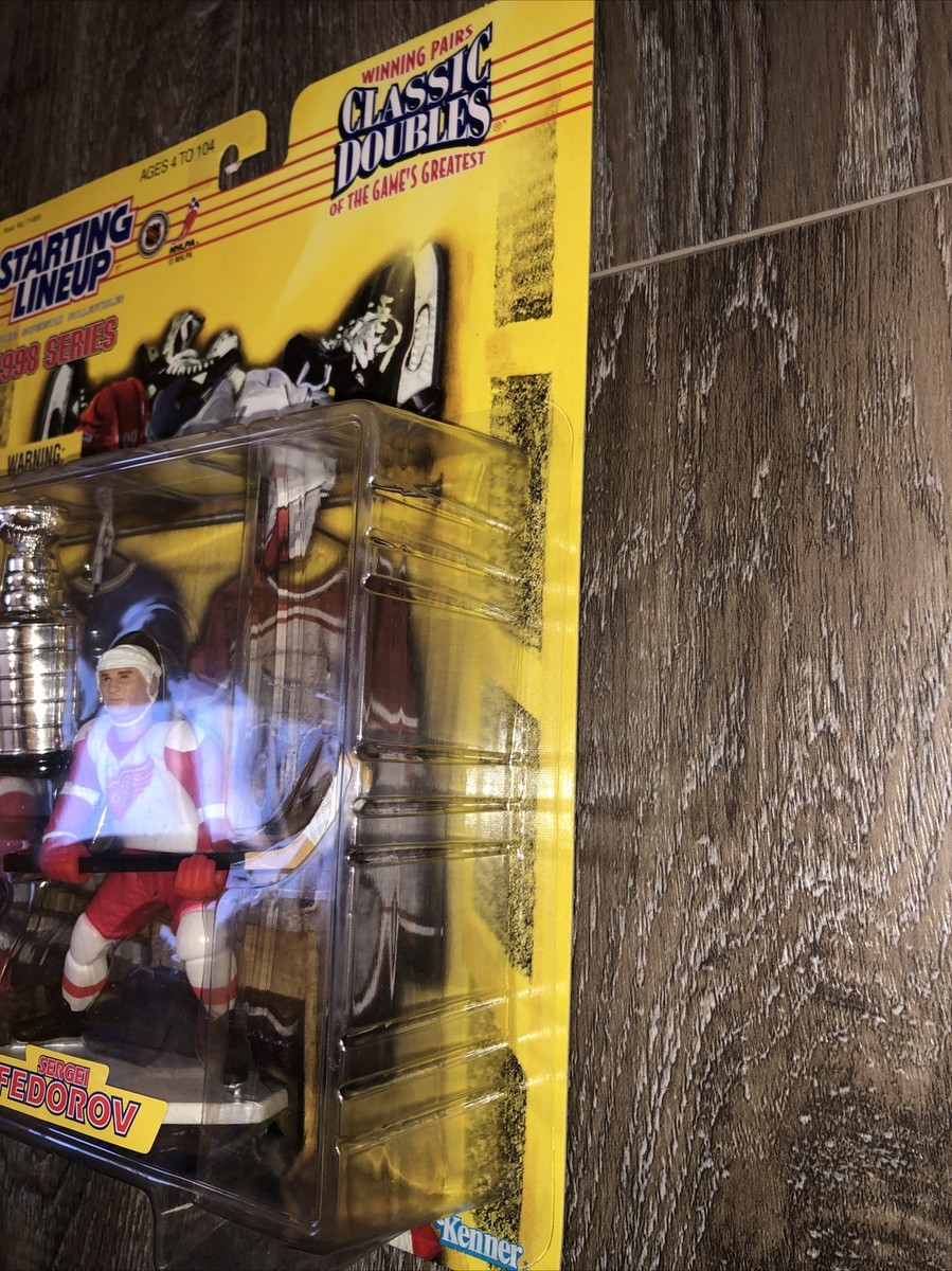 1998 Starting Lineup Classic Doubles Mike Vernon and Sergei