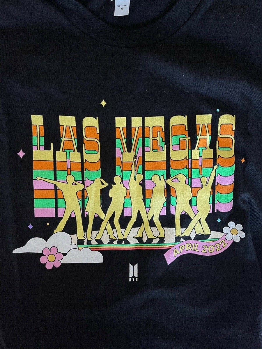 BTS ライブTシャツ　Las Vegas Sサイズ BTS Permission to Dance Las Vegas Pop-Up Exclusive T-shirt size M