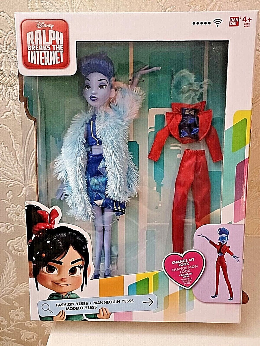 Disney RALPH Breaks The Internet Fashion Yesss Doll With Spare Clothes  Bandai