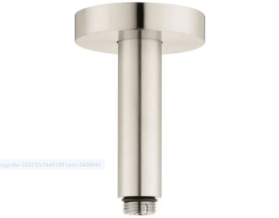 Hansgrohe 27393821 #49 Raindance E Ceiling Mount Shower Arm - Limited Lifetime W