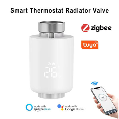 Tuya Zigbee Smart Home Thermostatic Radiator Valve Remote Temperature Controller