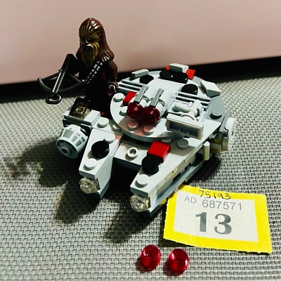 LEGO 75193 Star Wars Microfighters Chewbacca Millennium Falcon 100%  Complete #W UK
