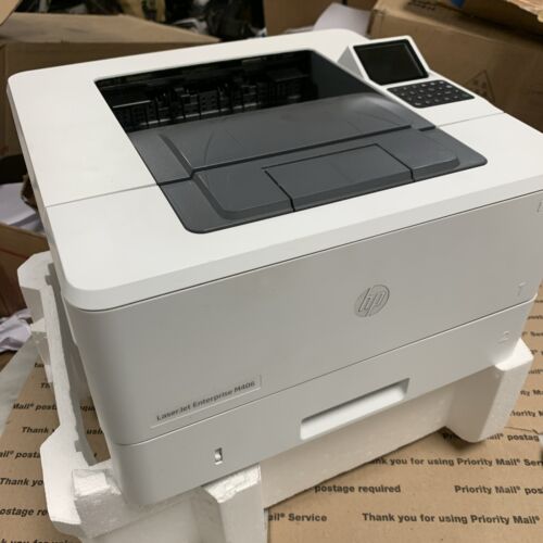 HP LaserJet Enterprise M406dn Monochrome Laser Printer USED - Picture 22 of 23