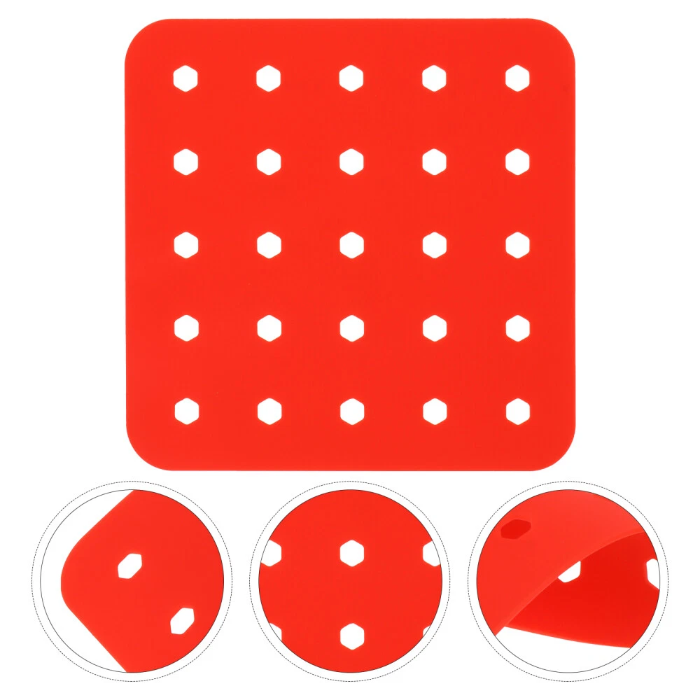 Air Fryer Silicone Pot Silicone Baking Mats Air Fryer Mat Streamer Basket Liner Air Fryer Silicone Pot Silicone Baking Mats Air Fryer Mat Streamer Basket Liner