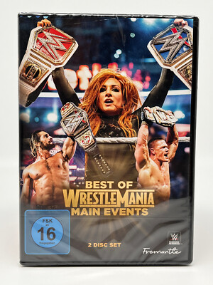 WWE Best of WrestleMania Main Events 2 DVD's 2021 NEU OVP