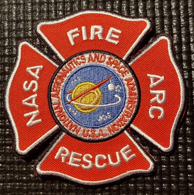 NASA AMES RESEARCH CENTER (ARC) - FIRE DEPT PATCH - 3.5 