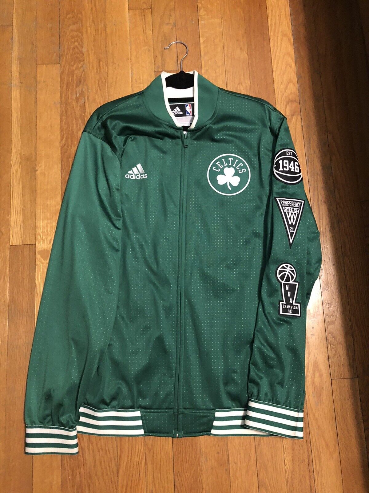 ボストンセ ルティックス BOSTON CELTICS DeLONG スタジャン-