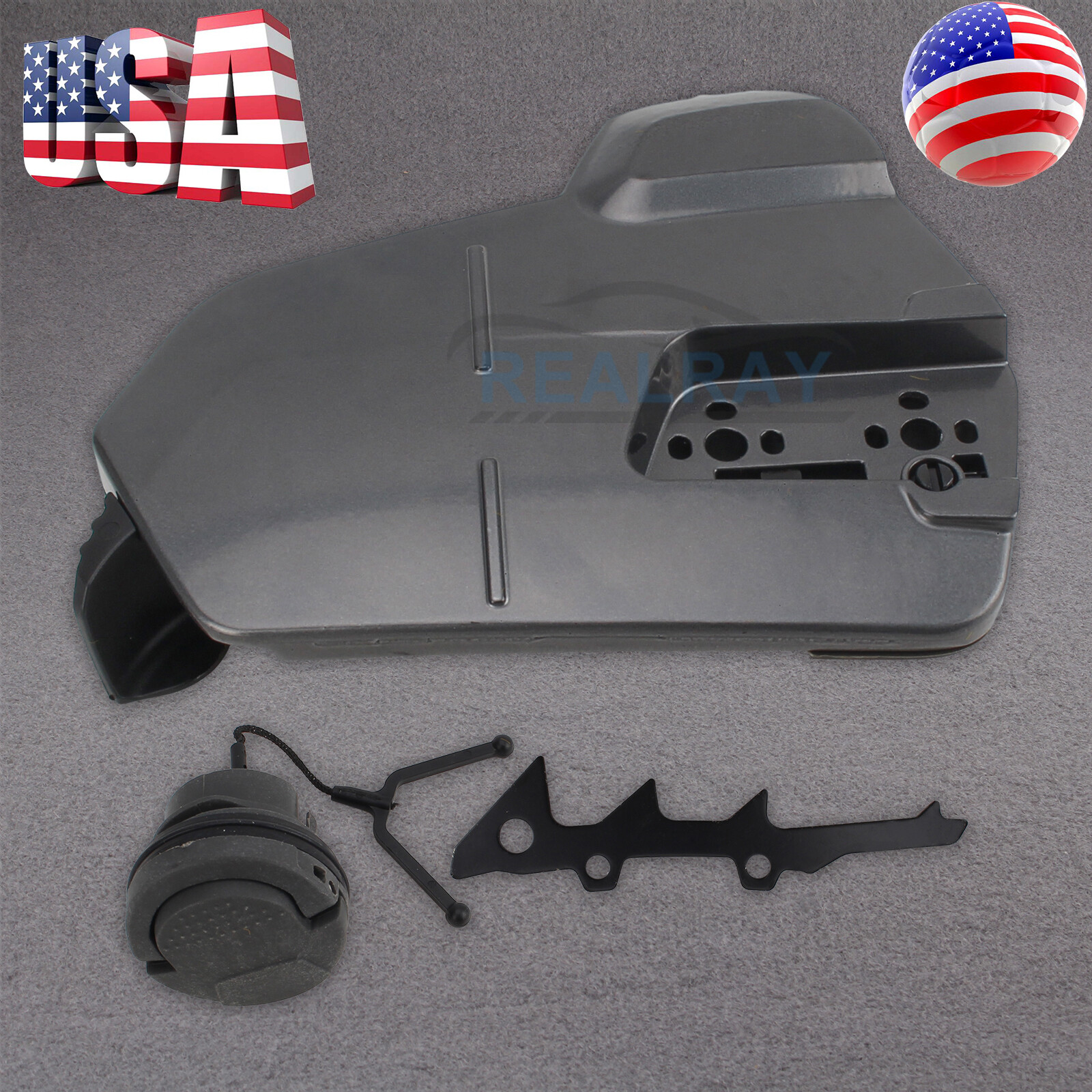 Husqvarna 550XP 560 Chainsaw Clutch Cover with Chain Brake & Spike 505199005-image