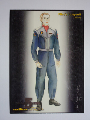 1997 BABYLON 5 SPECIAL EDITION - B5 COSTUME CARD - C6 - PILOT'S JUMPSUIT (1994)