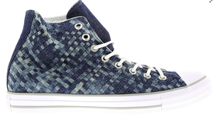 woven converse high tops