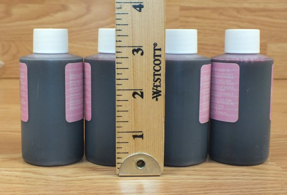 Lot of 4 Genuine Stratitec 85ml 2.8fl oz Photo Magenta Premium Inkjet Ink *READ* - Image 4 of 4