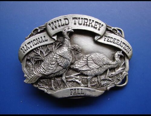 Wild turkey ~rare~belt buckle - Gem Wild turkey ~rare~belt buckle - Gem