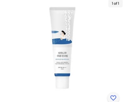 ROUND LAB Birch Juice Moisturizing Sun Cream SPF 50+ PA++++ 50ml - US Seller H