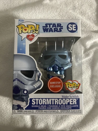 Funko Pop! Vinyl: Star Wars - Stormtrooper (Metallic) - GameStop (Exclusive)