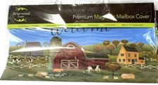 1 Ct Briarwood Lane Standard Premium Magnetic Mailbox Cover Spring Countryside