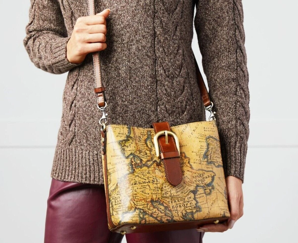 Patricia Nash Irving Leather Satchel with Crossbody Strap CHOOSE COLOR from  menu | eBay