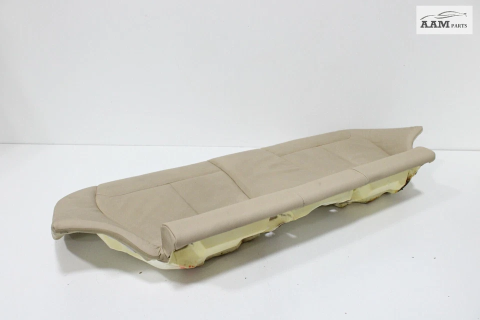 BMW 320I XDRIVE F30 2013-2016 trasero segunda fila asiento inferior cojín beige OEM Foto 3 de 4