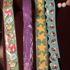 Teacher Resource: 4 Sets Of Bulletin Board Border Trim