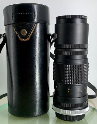 Canon Lens FL 200mm 1:4,5 in extrem gutem Zustand FD kommt mit Etui TOP11