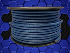 DC Audio - 8 Gauge Wire CCA Power / Ground Cable - 35ft Length - Blue