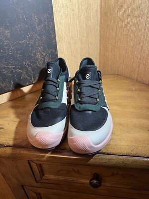 ECCO Biom C Trail Low GTX Warm Green Yak Leather Shoes Women Eu 41