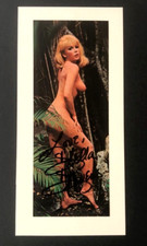 Poseidon Adventure "Stella Stevens" Signed Autographed 6.25x2.5 Magazine Photo