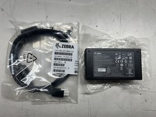 NEW ZEBRA POWER ADAPTER PWR-BGA12V50W0WW W/CBL-DC-388A1-01 CABLE W/POWER CORD