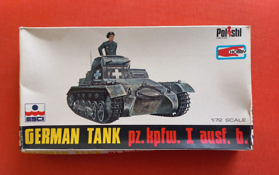 1/72 Esci 8024, German Tank Pz.Kpfw.I Ausf.B Panzer I
