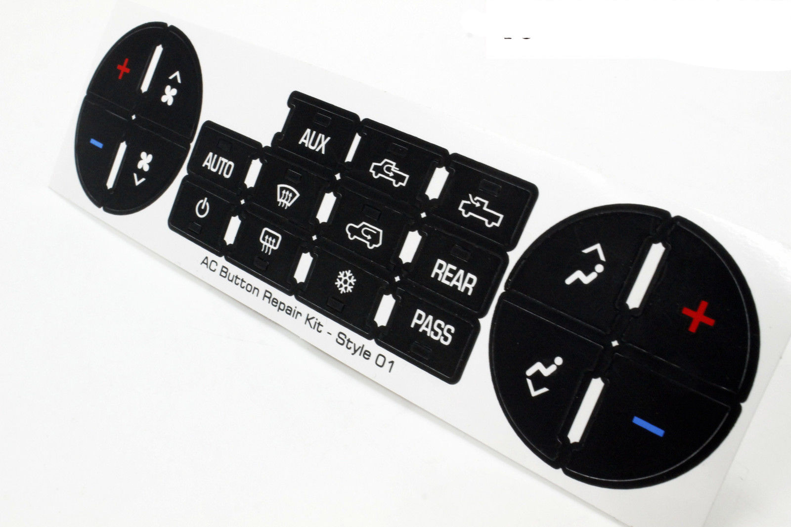 Button Dash Fix AC BUTTON Dash REPAIR SET OF DECALS DUAL CLIMATE CONTROL UNIT | eBay