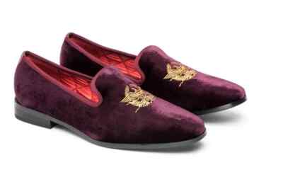 Caesar Walks Footwear Velvet Loafers